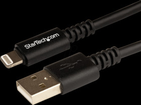 USBLT3MB Black 8-pin Lightning to USB Cable 3.0 m