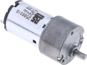 Motoreduktor DC, 75 obr/min., 20 Ncm, RS PRO