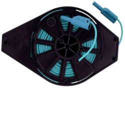 Metrel 20993107 A 1525 Safety Test Lead 4mm Jack 50m Blue Expandable