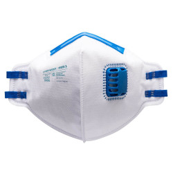 Respirator FFP2 Valved Fold Flat - Pack