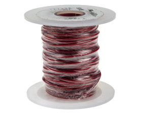 Przewód montażowy 0,75 mm² Czerwony Alpha Wire PVC 18 AWG 300 V dł. 30m 16/0,25 mm +105°C Lista UL