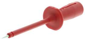 Próbnik, typ końcówki: Iglica, rozmiar: 2mm, 16A, Czerwony, Stal nierdzewna