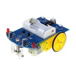Robot podążający za linią - zestaw do samodzielnego montażu