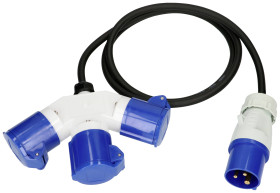 przedłużacz Max Hauri 163897, gniazdka: 3, H07RN-F 3G 1,5 mm², 1.5 m