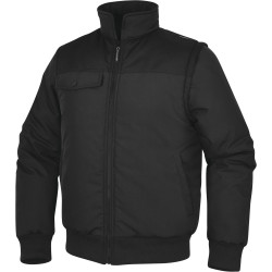 Kurtka robocza, NEWDELTA2, rodzaj Unisex, XL, Czarny/zielony/biały/żółty