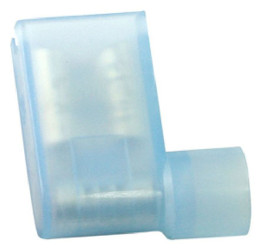 Konektor płaski Żeński 6.35 x 0.8mm 1,5 → 2,5 mm², 16 → 14 AWG długość 15.2mm Izolacja: Izolowane Cyna