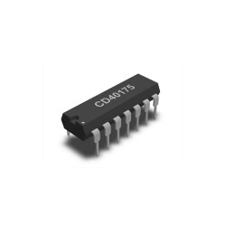 Układ scalony CMOS CD40175 DIP16