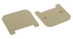 Płytka rozdzielająca Przegroda rozdzielająca sekcje Weidmuller Bloki zaciskowe do montażu na szynie DIN Montaż