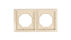 Simon Basic Standard Ramka Bryzgoszczelna Podwójna Ip44 Z Uszczelką Beżowa...