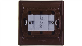 Akcent Łącznik Krzyżowy Brązowy Łp-4A/24