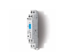 19.21.0.024.0000 1P, 10A, zasilanie 24V AC/DC Przekaźnik modułowy/serwisowy auto-załącz–wyłącz