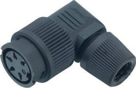 binder 99 0602 72 02-20 Złącze żeńskie kątowe złącze żeńskie kątowe Seria: 678 Łączna ilość styków: 2 1 szt.