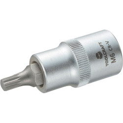 Toolcraft 1/2&quot; Drive Socket With Spline Bit M6