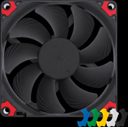 NF-A9X14 HS-PWM CH.BK.S Noctua NF-A9x14 PWM chromax.black.swap case fan, 92 mm