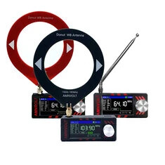 AMNVOLT V3S Mini odbiornik radiowy SI4732 DSP z obwodem wzmacniacza słuchawkowego Hi-Z tryb FM AM SSB LSB USB ESP32-S3 radio kie