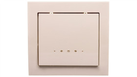 Kier Łącznik Pojedynczy Z Podświetleniem Beżowy Łp-1Ws/01