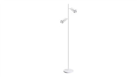 Lampa Podłogowa Flower White Chrome 1Xgu10 Ml0277 Milagro