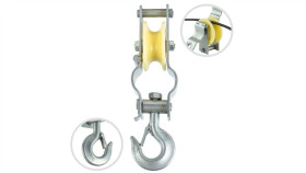 Rolka Do Rozwieszania Kabli Napowietrznych 80Mm