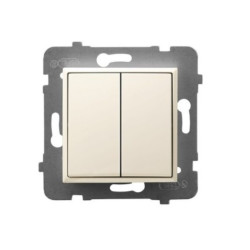 ARIA beżowy ŁP-2U/m/27 Łącznik podwójny OSPEL