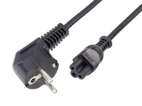 Kabel zasilający 230V 2,5A notebook 5m