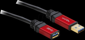 82754 Delock USB 3.0 A extension plug/socket, 3 m premium cable