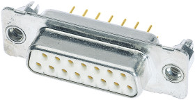 Harting 09 64 212 7215 09642127215 Złącze męskie Ilość styków: 15 lutowane 1 szt.