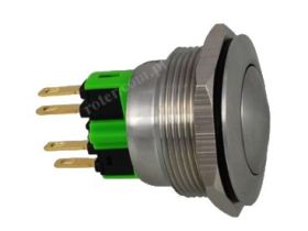 PRZEL. OKRAGLY 25MM 36V/2A OFF-(ON) 4PIN