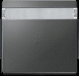 343914 Rocker with label field, anthracite