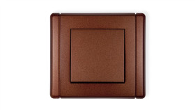 Flexi Łącznik Jednobiegunowy Brązowy Metalik 9Fwp-1