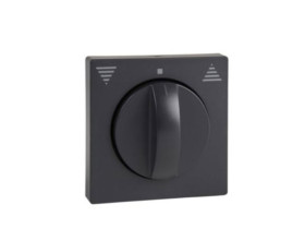 MERTEN SYSTEM M Płytka czołowa do mechanizmu Wyłącznika żaluzjowego obrotowego antracytowy MTN569814 SCHNEIDER ELECTRIC