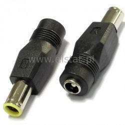 Adapter gn. 2,1/5,5 - wtyk p-0,9; zew-7.9; wew-5,4