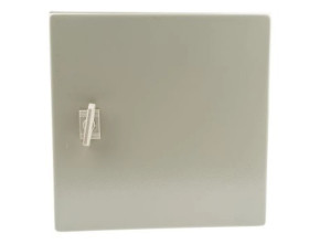 Szafka ścienna rozdzielcza RAL 7032, materiał: Stal, IP66, 300 x 300 x 150mm, RS PRO