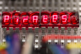 Vintage Bubble 4-digit LED Display (QDSP6064)