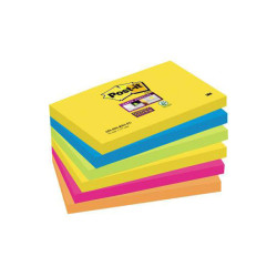 Post-it 6556SR Sticky note 127x76mm Neon green orange blue yellow pink 540 sheet