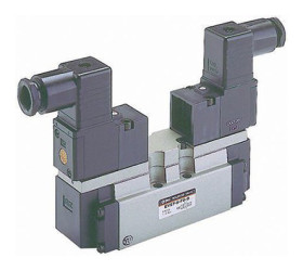 Pneumatyczne zawory elektromagnetyczne SMC 5/2 5 portowy