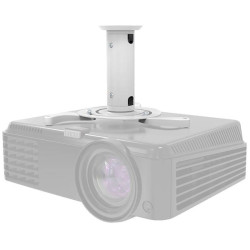 Neomounts BEAMER-C80WHITE Projector ceiling mount 15 cm White Tiltable