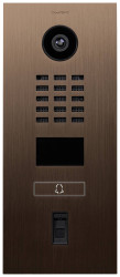 DoorBird D2101FV Fingerprint 50 Wideodomofon IP LAN Jednostka zewnętrzna stal szlachetna V2A (szczotkowana), Brązowy wyg