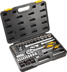 Klucze nasadowe 1/2 cala stal CrV (72 szt.) 38D643
