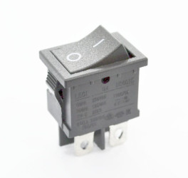 Przełącznik kołyskowy 4 pin, czarny stabilny ON-OFF