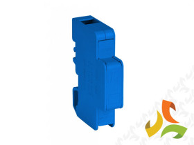 Blok rozdzielczy modułowy 1-biegunowy 1x35 mm2 TH35 niebieski ELP-LBR60An 84326003 SIMET