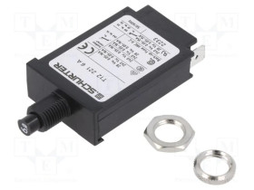 T12-221-6 Wyłącznik nadprądowy Iznam: 6A MCB