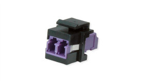 Roline Adapter Keystone Lc/Lc Duplex, Wielomodowy, Om4