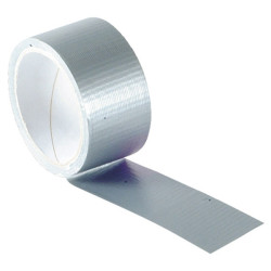 Faithfull 04695010SITB Power Stik Waterproof Tape 50mm x 10m Silver