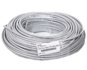 Przewód sterowniczy LIYCY 6x0,75 300/300V /100m/
