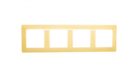 Valena Life Ramka Poczwórna Limonkowa 754084