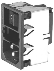 Schurter KM01.1105.11 Złącze męskie IEC, styki: 3, 250, 10 mA, 1 szt.