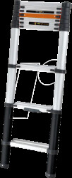 7064736 Telescopic ladder made of aluminium, up to 2.93 m, max. 150 kg,