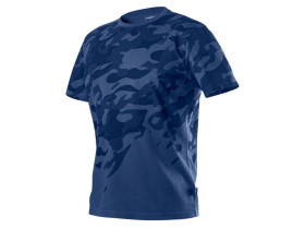 T-shirt roboczy Camo Navy rozmiar M 81-603-M TOPEX