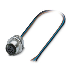 Złącze wielostykowe przemysłowe 3-pinowe M12 Wciskane Gniazdo Phoenix Contact