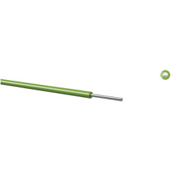 Kabeltronik 370102403-1 Winding Wire 0.20mm&#xB2; Green ETFE Tinned Copper